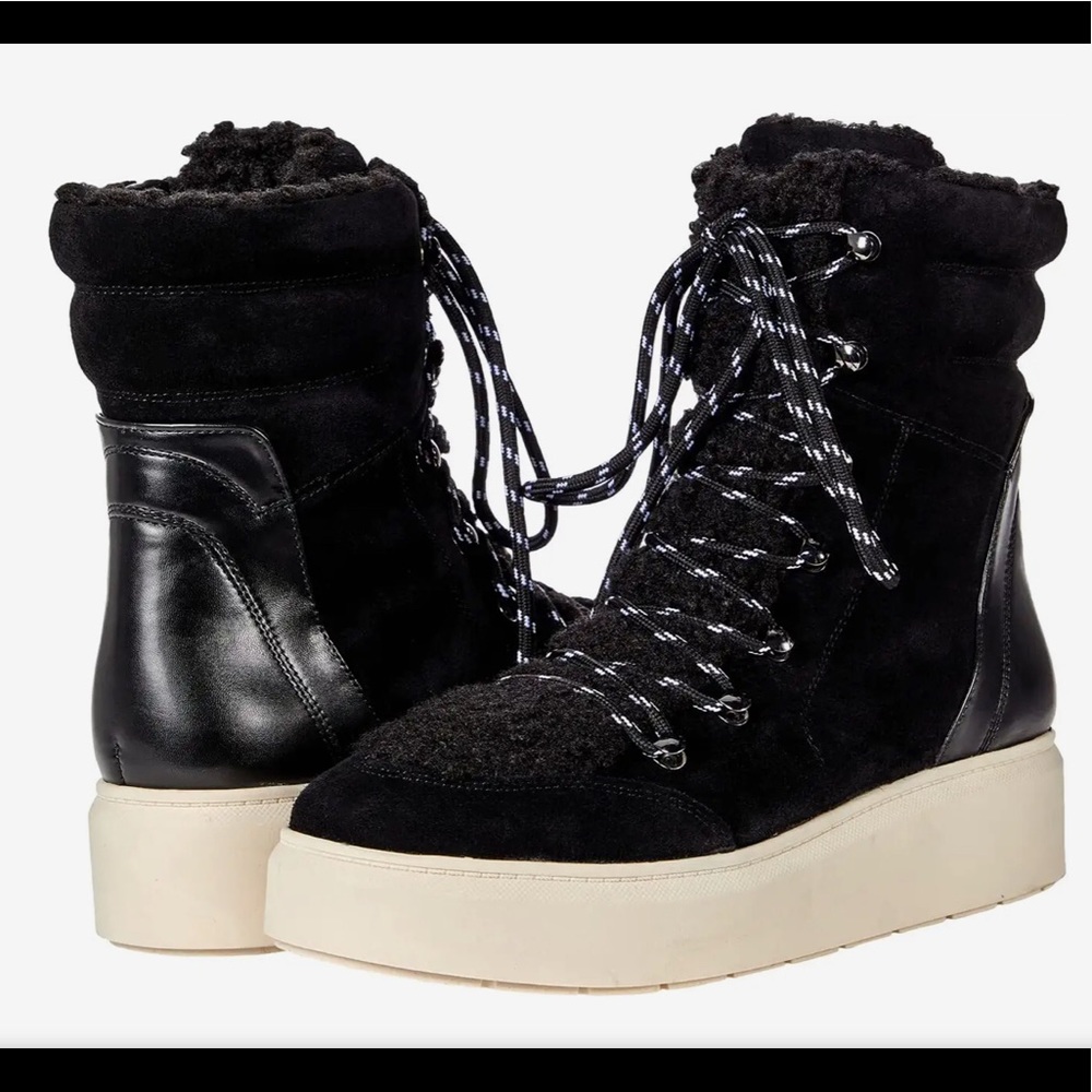 Franco Sarto Leon Faux Fur Platform Boot
